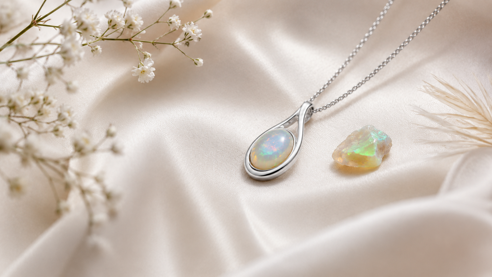 Opál jako osobní talisman se symbolikou tvořivosti, intuice a osobního kouzla